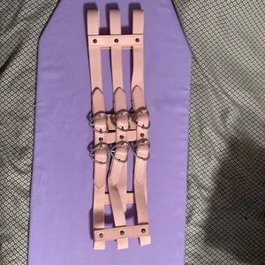 Pink WTH hearts corset